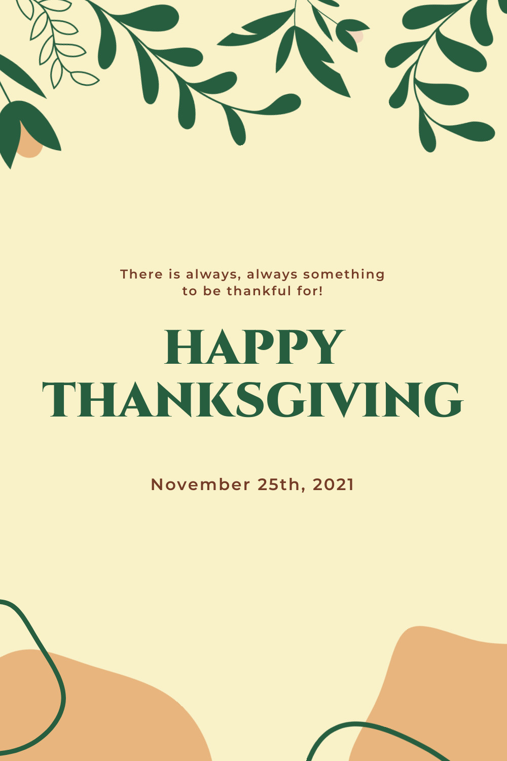 Always Thankful on Thanksgiving 