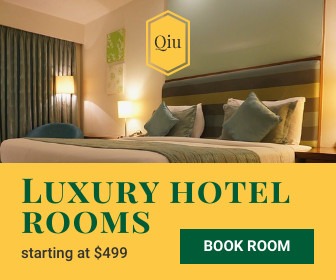 Luxury Hotel Room Ad Template