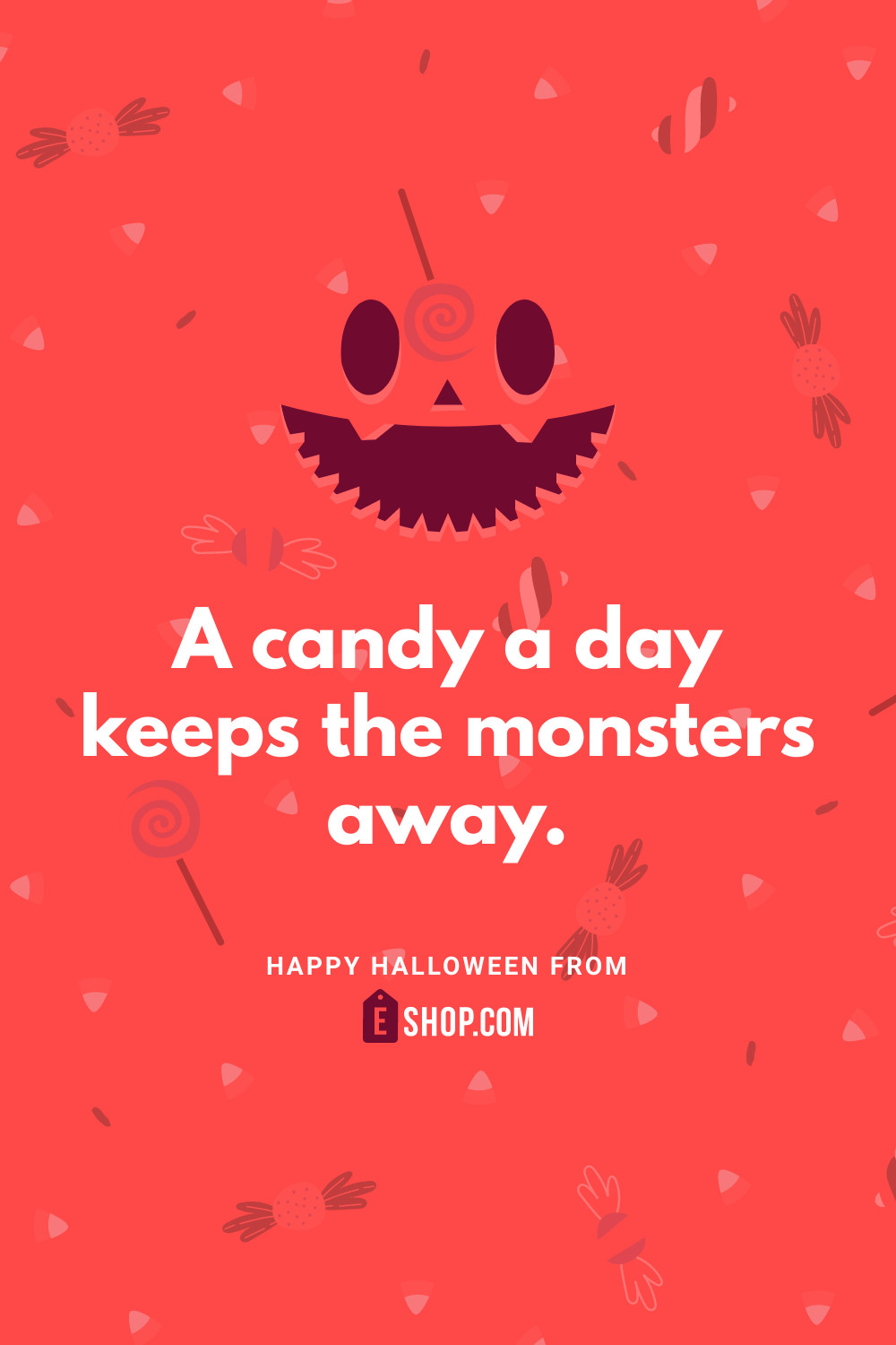 Eshop Candy a Day Halloween  Facebook Cover 820x360