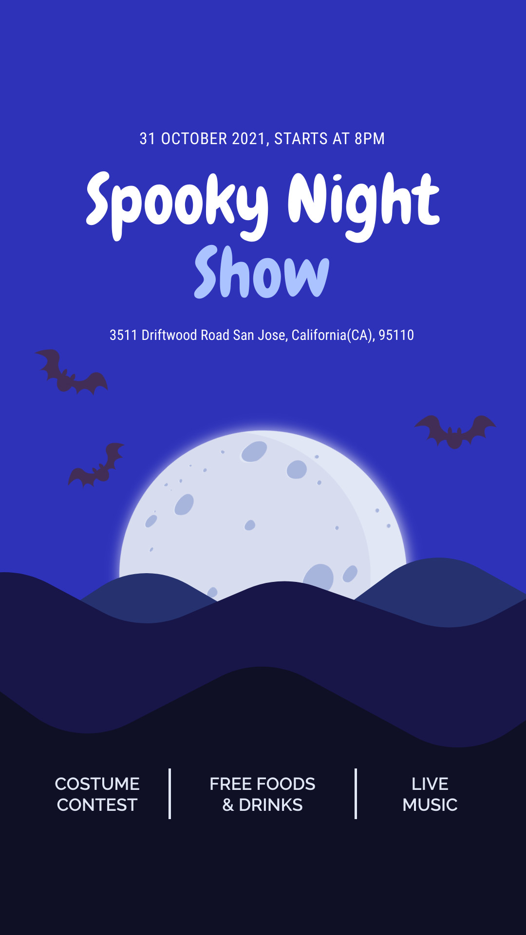 Halloween Spooky Night Show