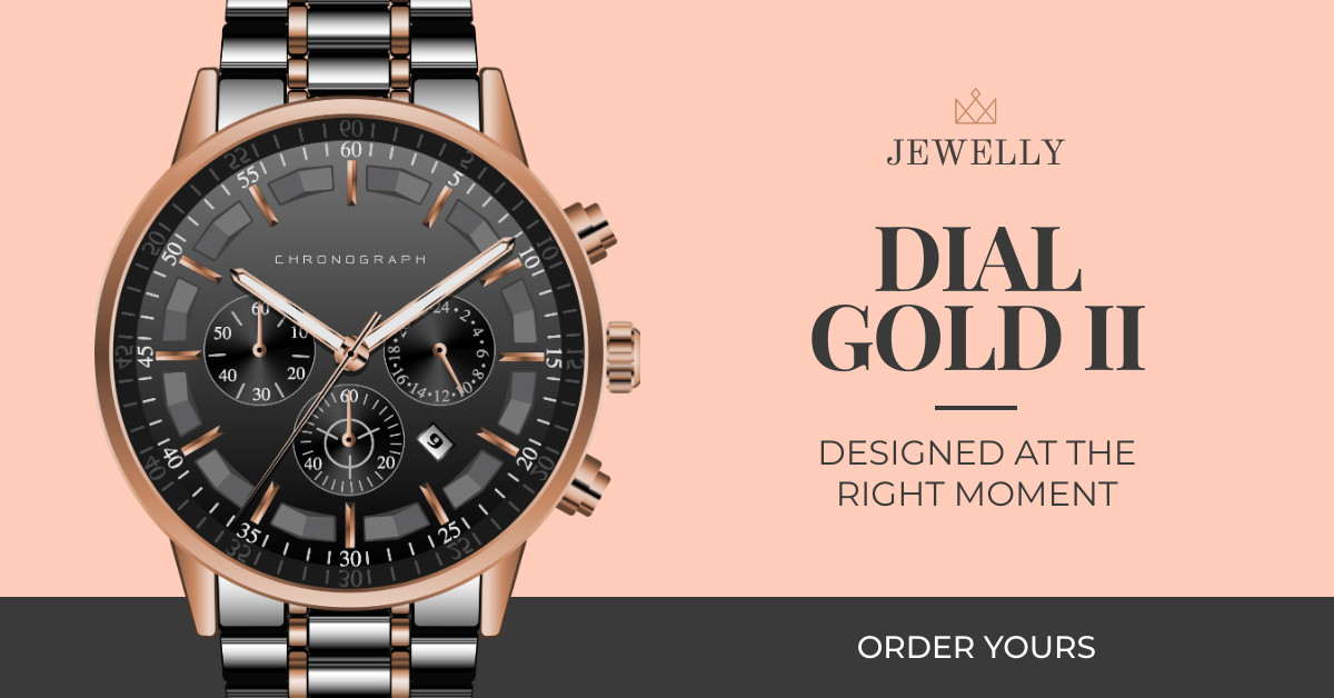 Dial Gold Elegant Watch