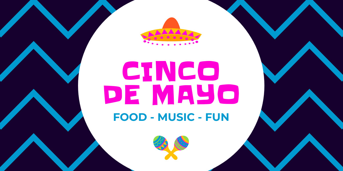 Cinco De Mayo Food Music Fun Facebook Cover 820x360