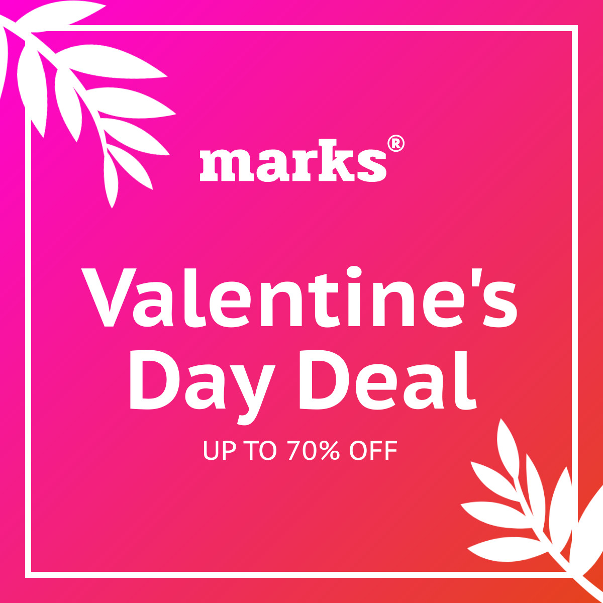Magenta Valentine's Day Deal Inline Rectangle 300x250
