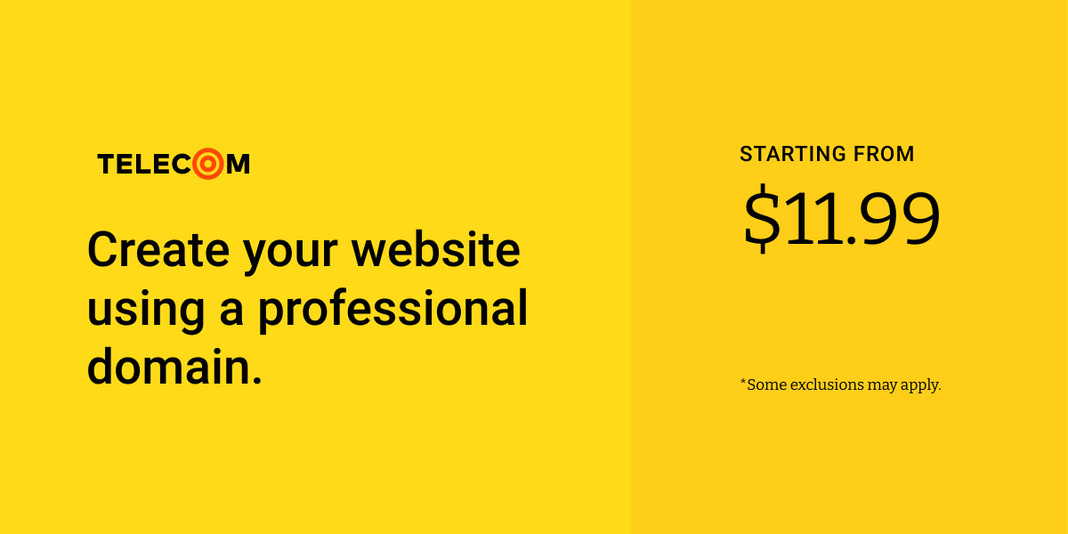 Create Website Using Professional Domain