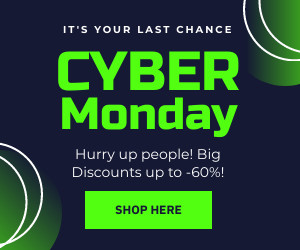 Cyber Monday Big Discounts Last Chance Inline Rectangle 300x250