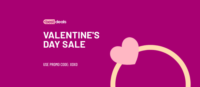 Valentine's Day Sale XOXO Inline Rectangle 300x250