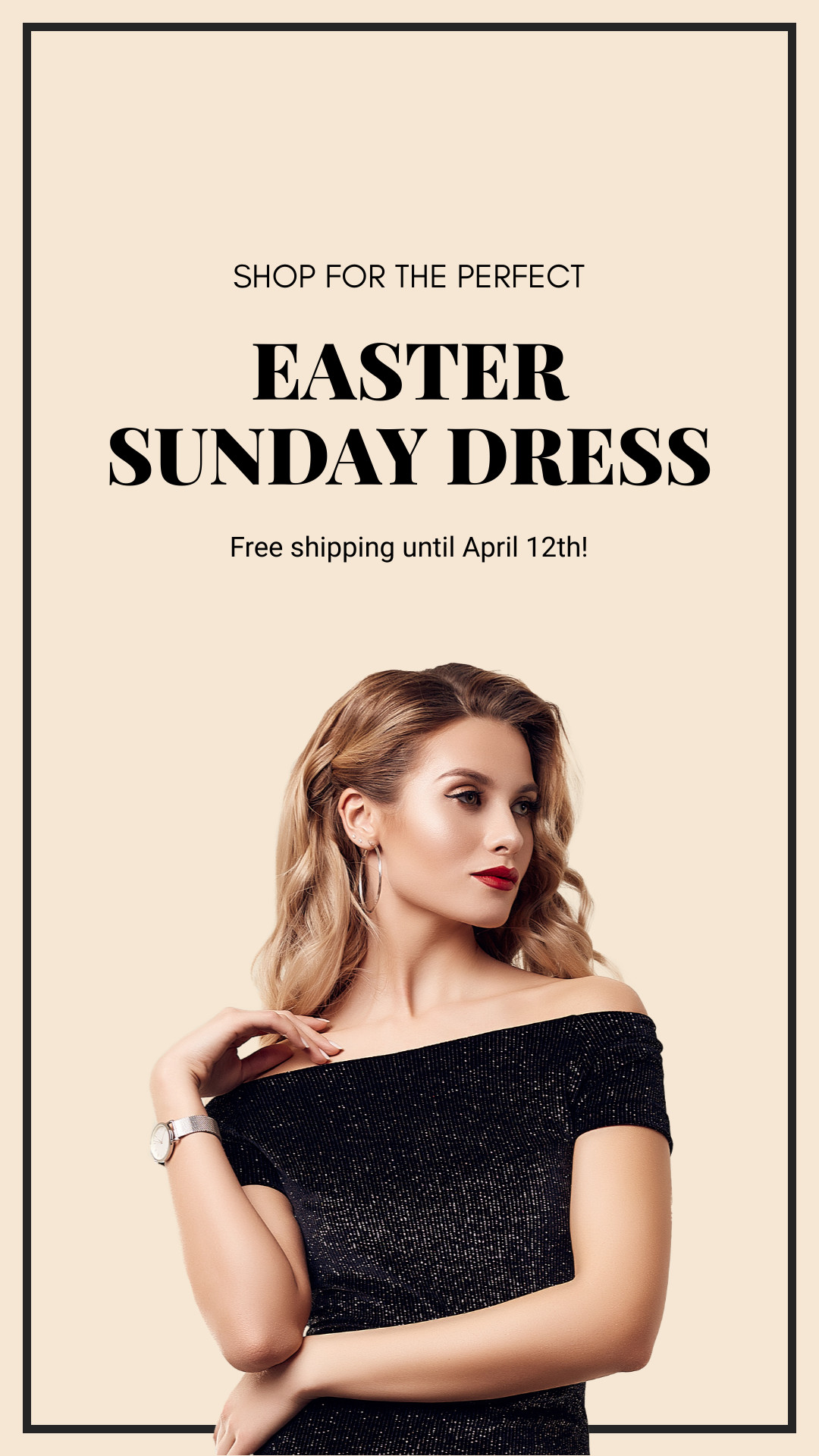 Elegant Easter Sunday Dress