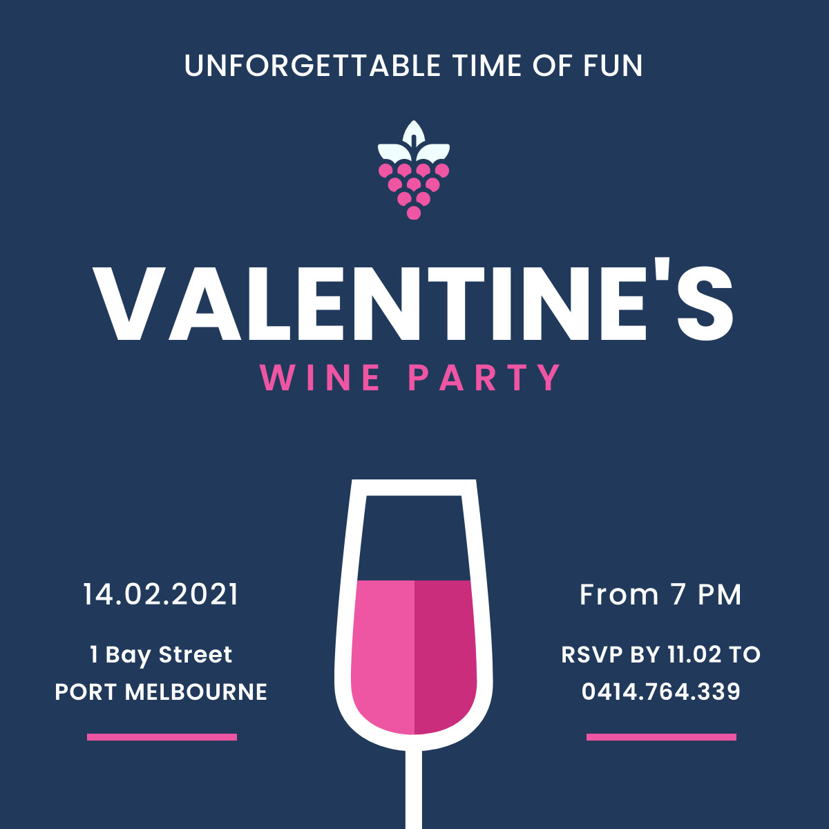 Valentine's Day Wine Party