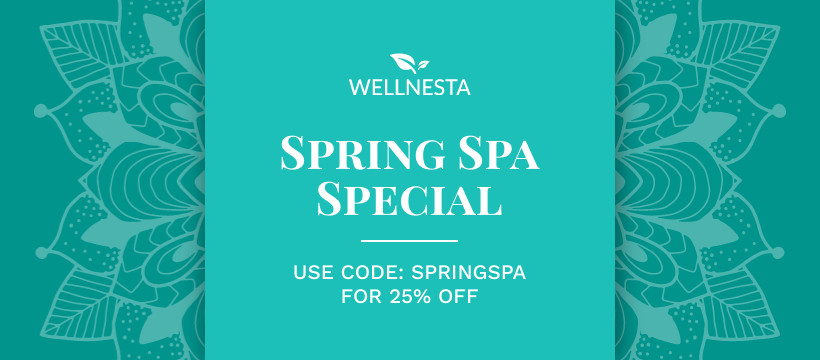 Teal Elegant Spring Spa Special Inline Rectangle 300x250