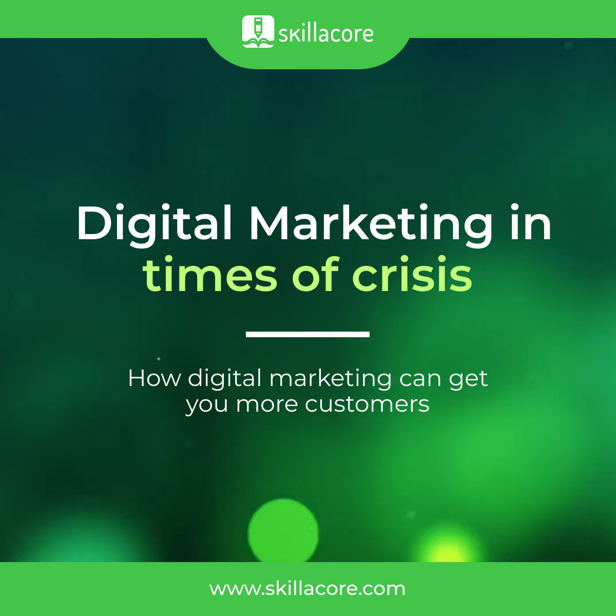 Digital Marketing More Customers Video