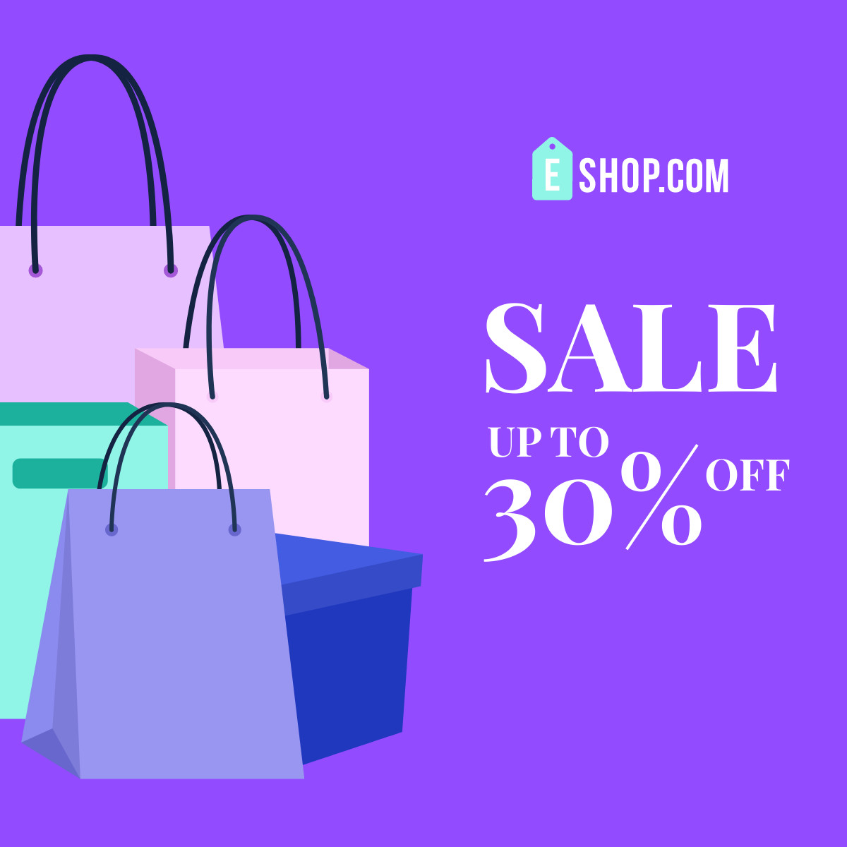 Eshop Sale Shopping Bags 