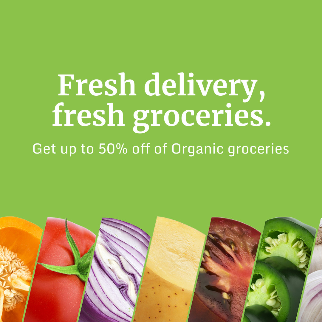 Fresh Organic Groceries Delivery