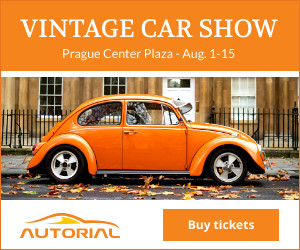 Vintage Car Show in Prague Inline Rectangle 300x250