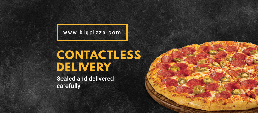 Contactless Pizza Delivery Inline Rectangle 300x250