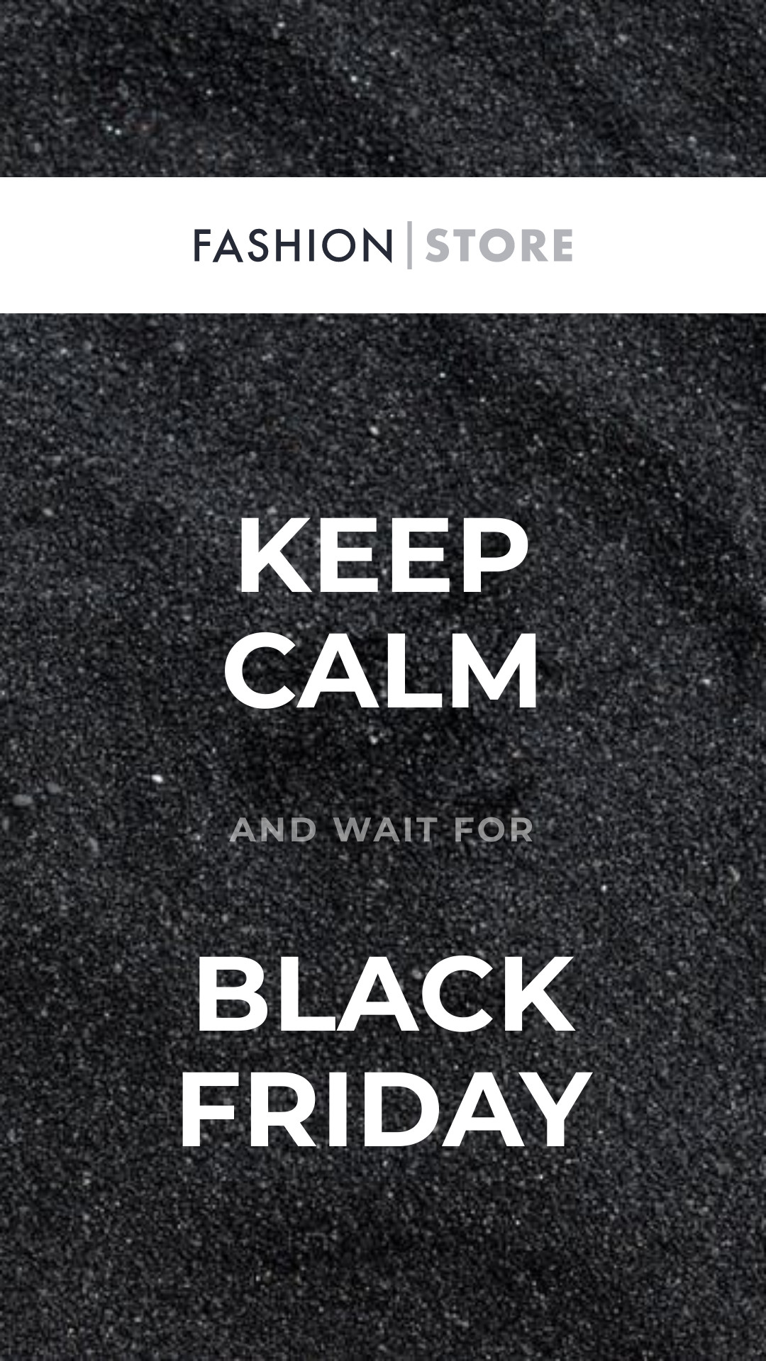 Keep Calm Black Friday Fashion