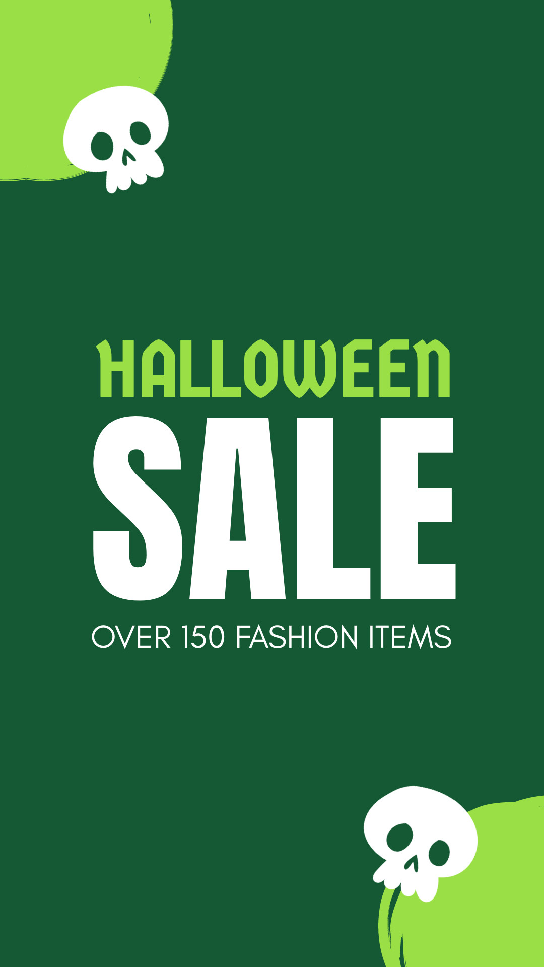 Fashion Items Halloween Sale
