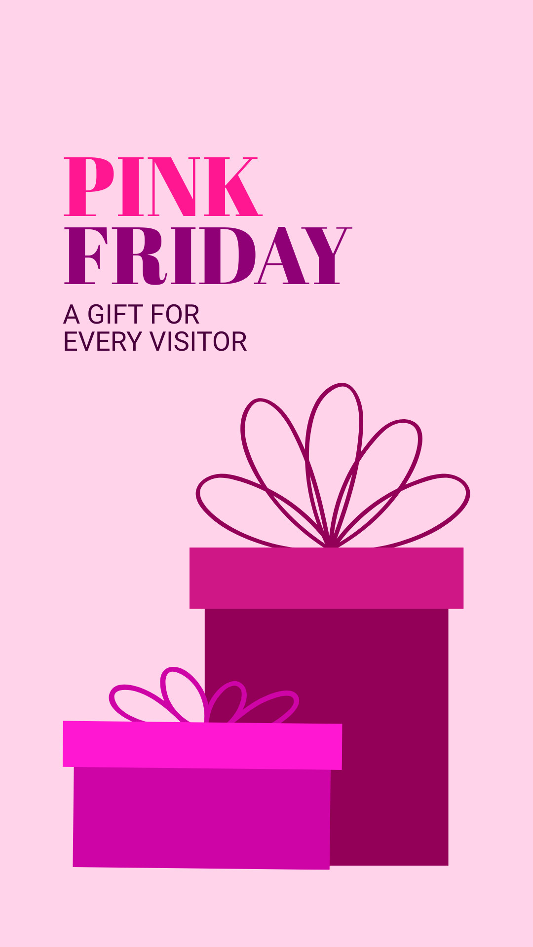 Pink Friday Gift for Every Visitor Inline Rectangle 300x250