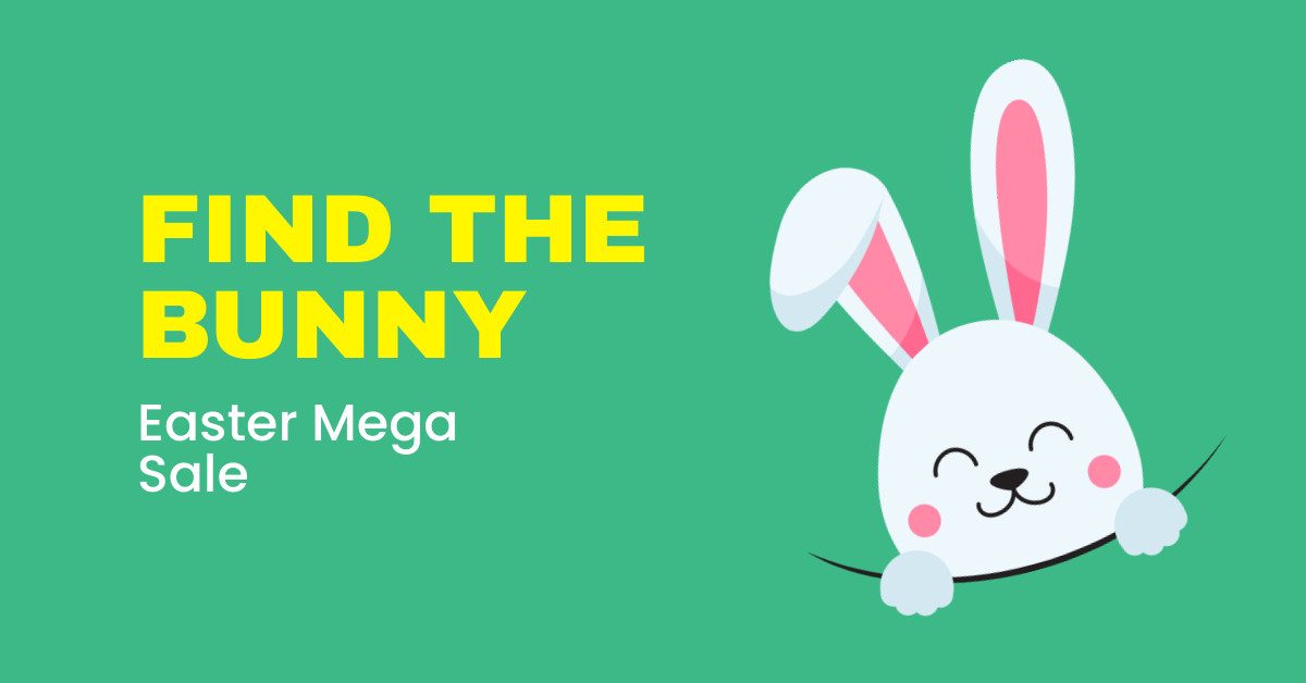 Find the Bunny Easter Mega Sale