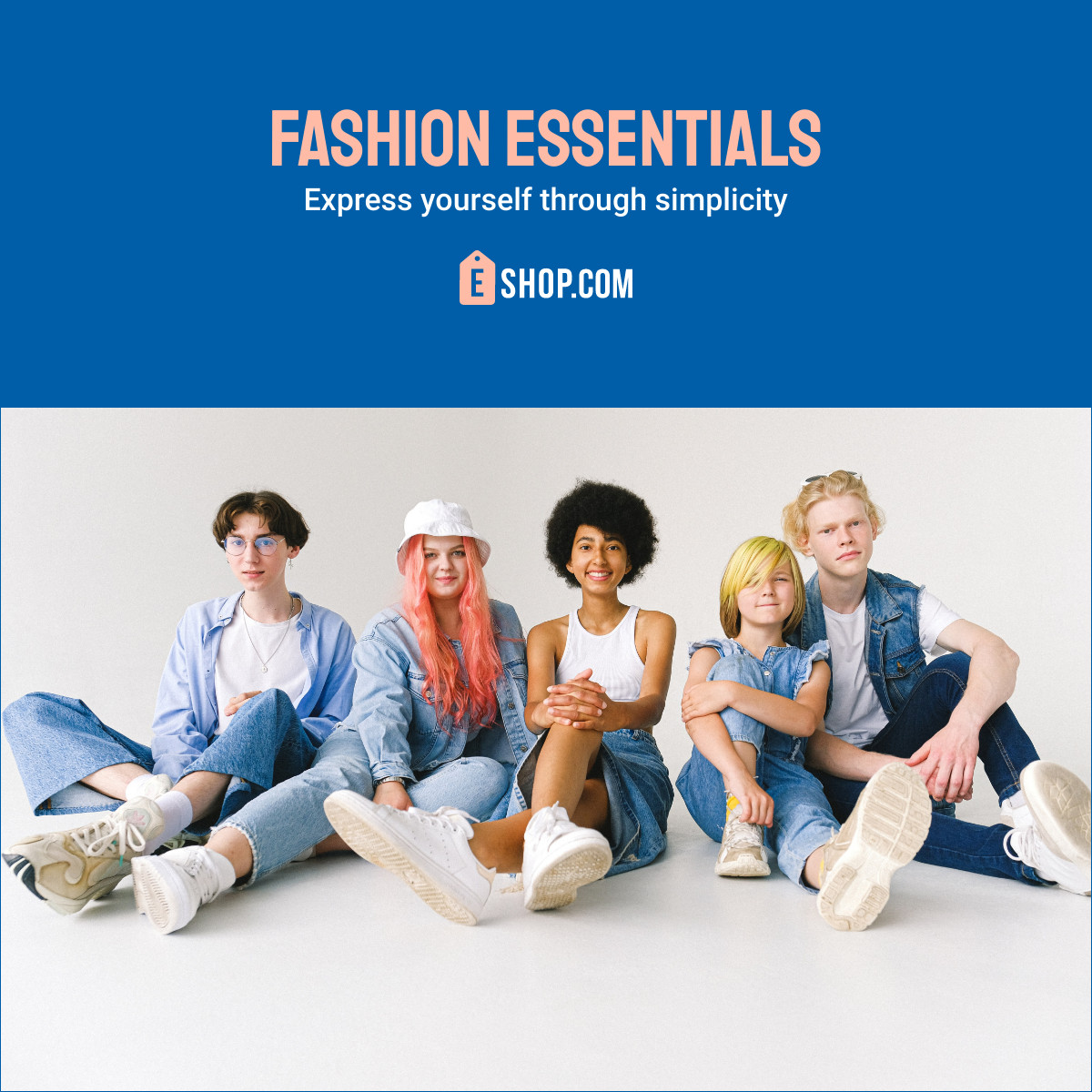 Blue Fashion Essentials Collection
