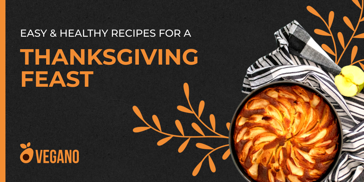 Thanksgiving Feast Healthy Recipes Facebook Cover 820x360