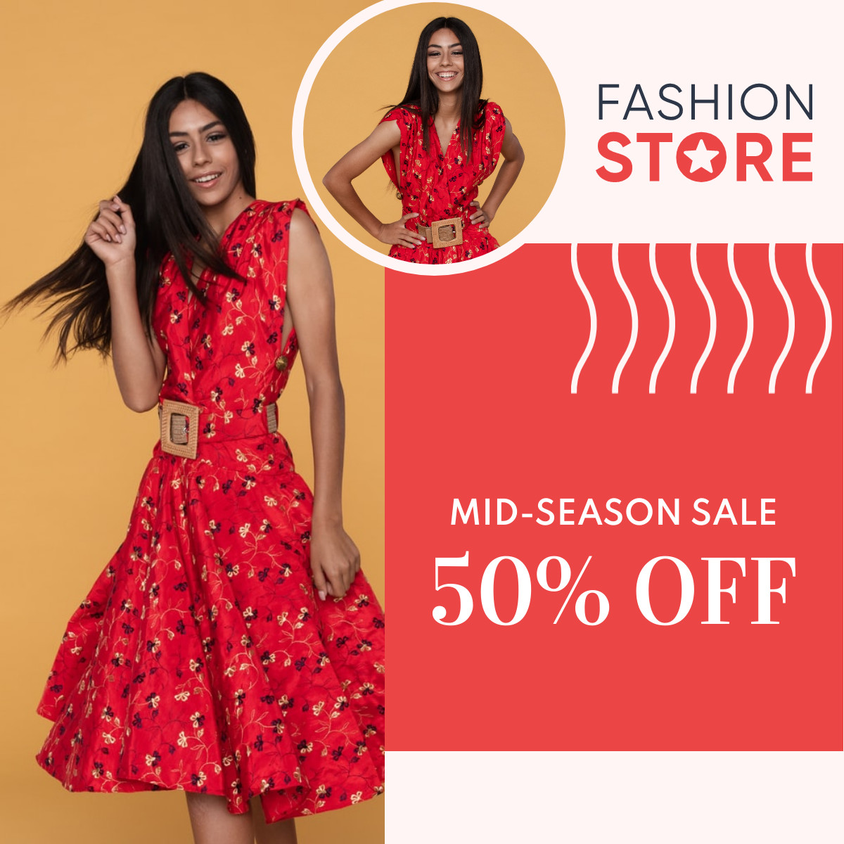 Fashion Store Mid-Season Sale