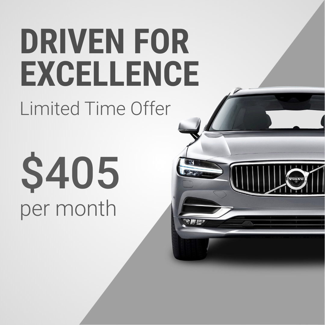 Driven For Excellence Gray Volvo