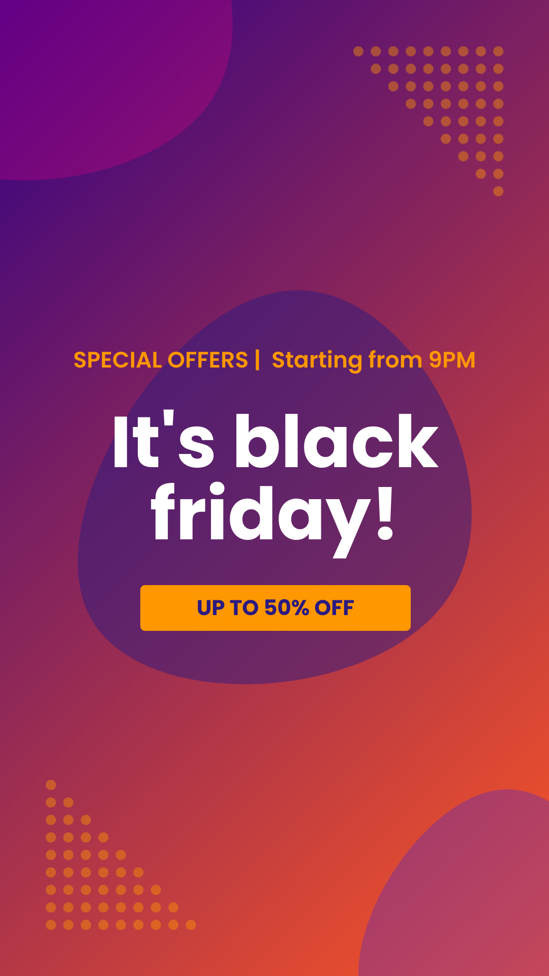 Special Blob Black Friday