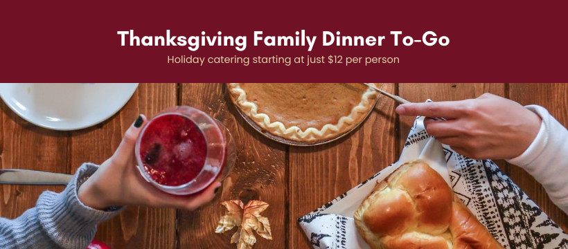 Thanksgiving Family Dinner To Go 