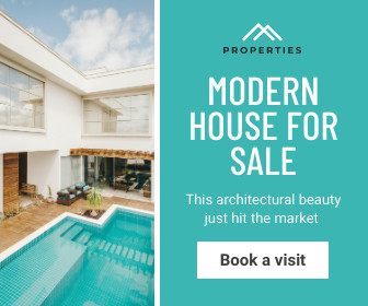 Modern House with Pool for Sale