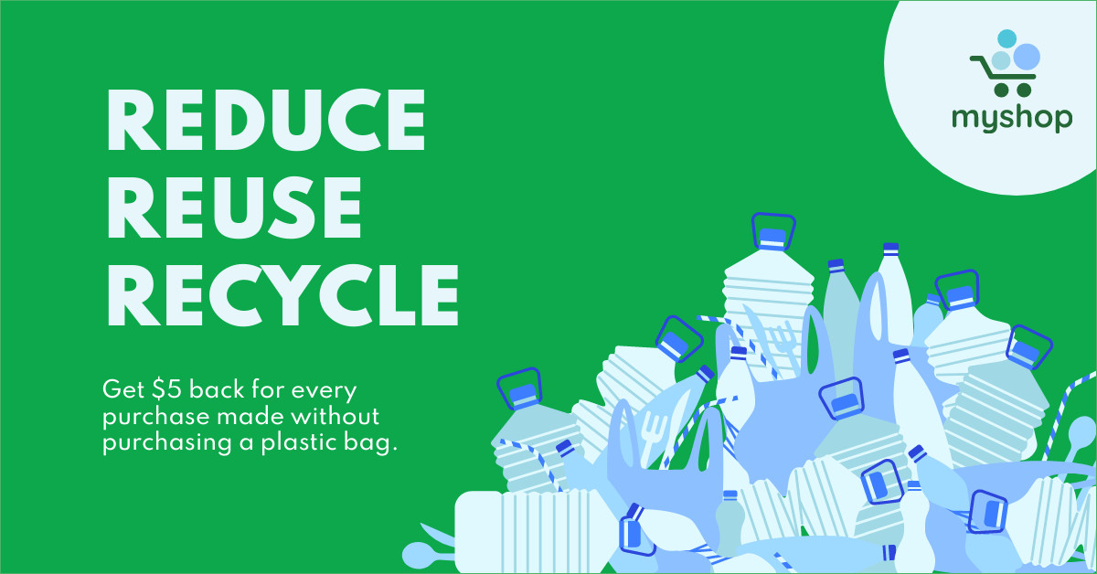 Plastic Recycle and Reuse Earth Day