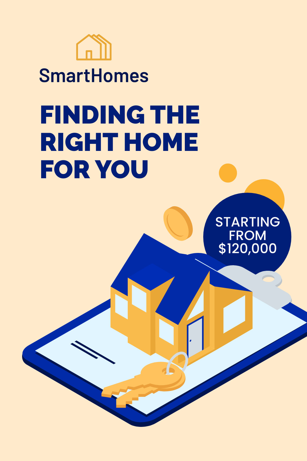Finding The Right Home Illustration