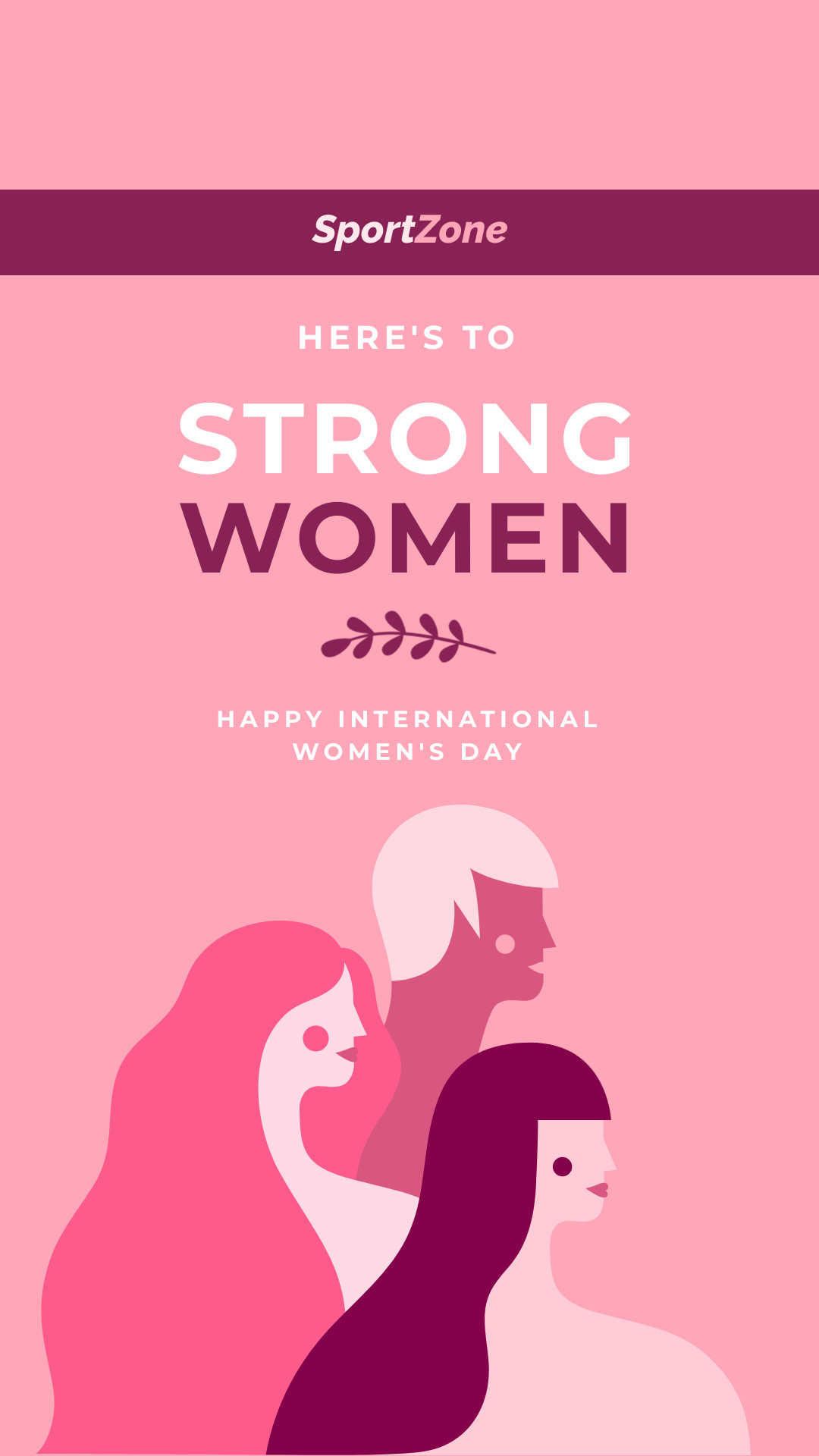 International Women's Day Strong Women