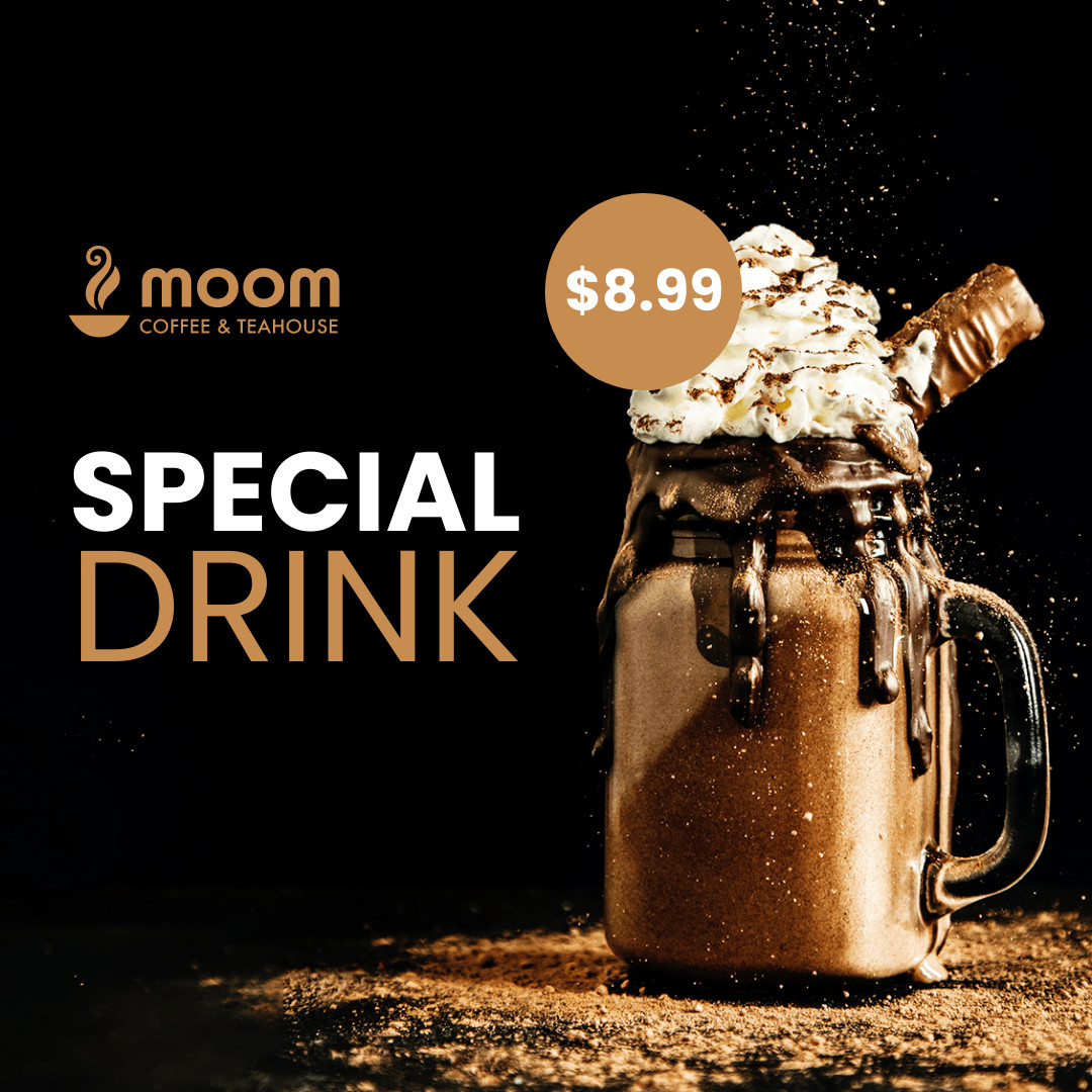 Coffee and Teahouse Special Drink Price 1080x1080 template preview