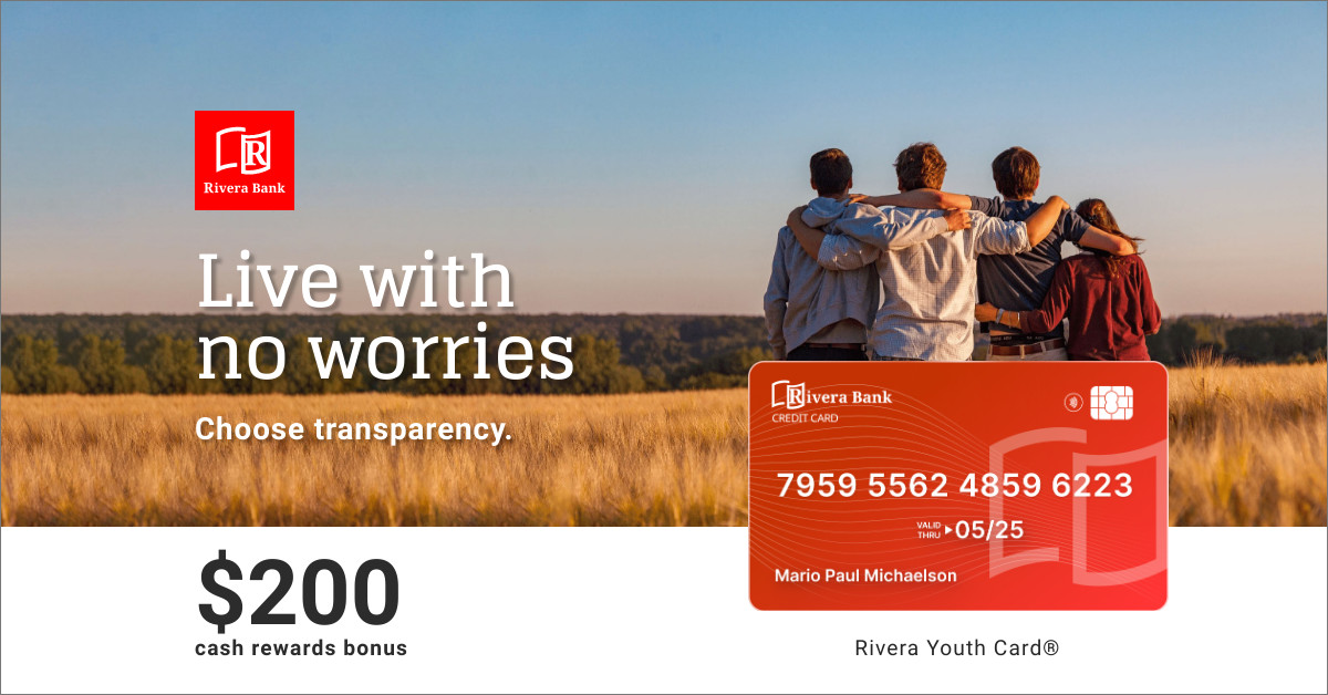 Rivera Bank Youth Card