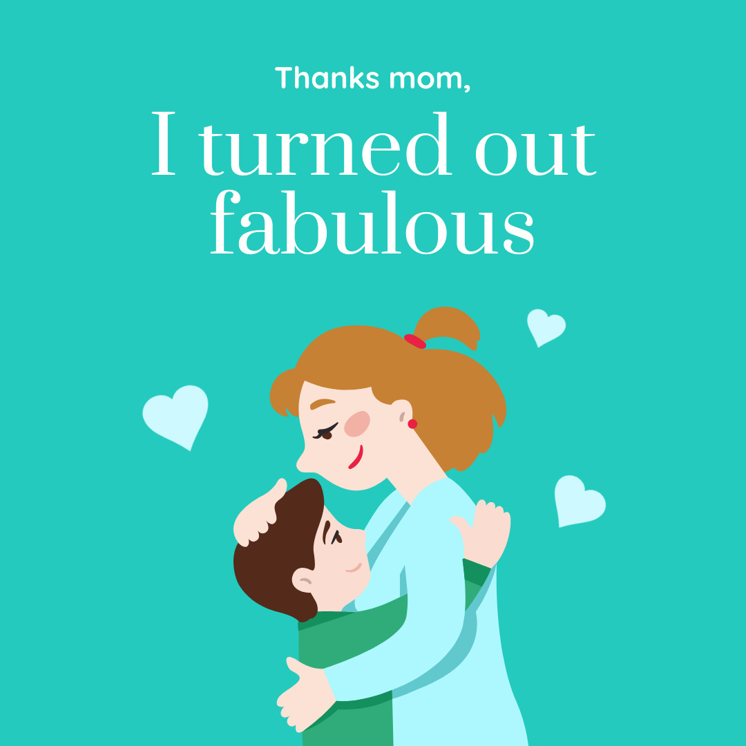 Fabulous Mother's Day Illustration