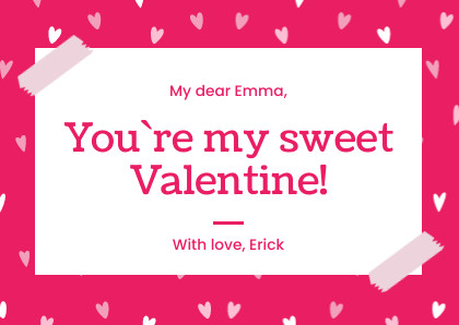 My Sweet Cute Valentine's Day 420x298 template