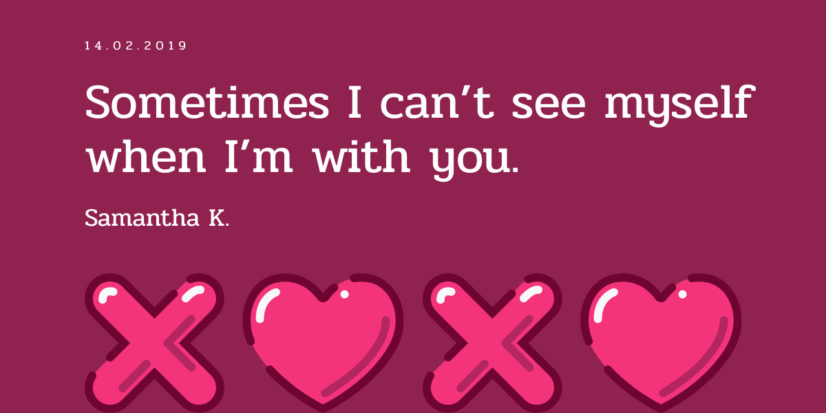 Valentine's Day I See Xoxo Facebook Cover 820x360