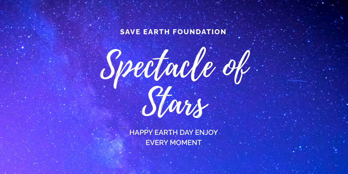 Earth Day Spectacle of Stars Facebook Cover 820x360