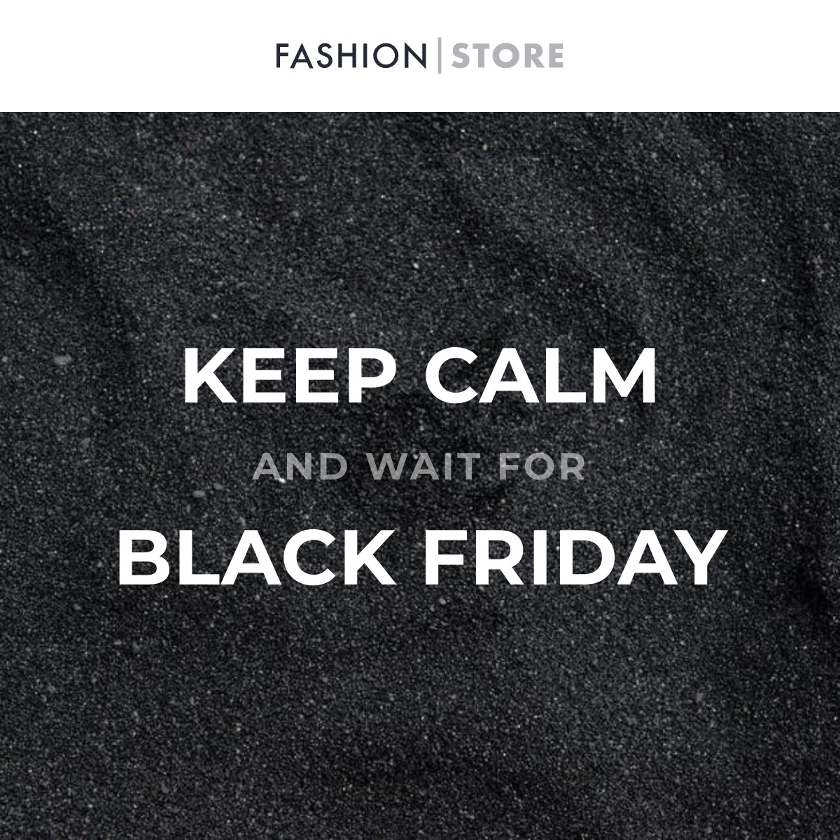 Keep Calm Black Friday Fashion Inline Rectangle 300x250