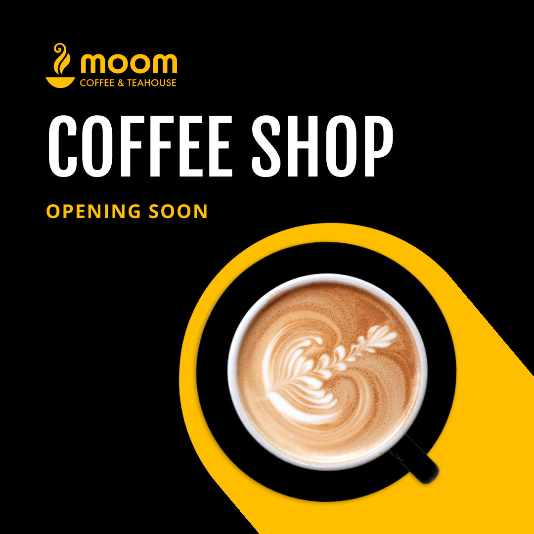 Modern Coffee Shop Opening Soon