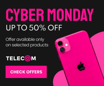 Cyber Monday Pink Apple Phone