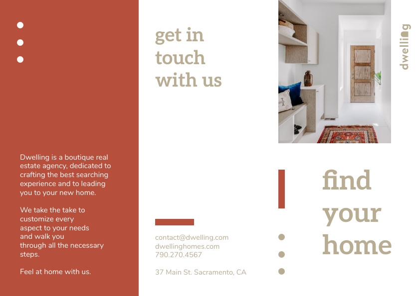 Find your Home – Brochure Template  842x595