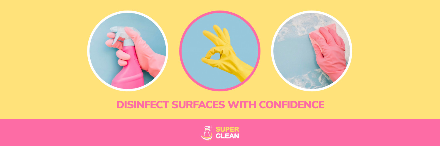 Disinfect Surfaces Cleaning Products
