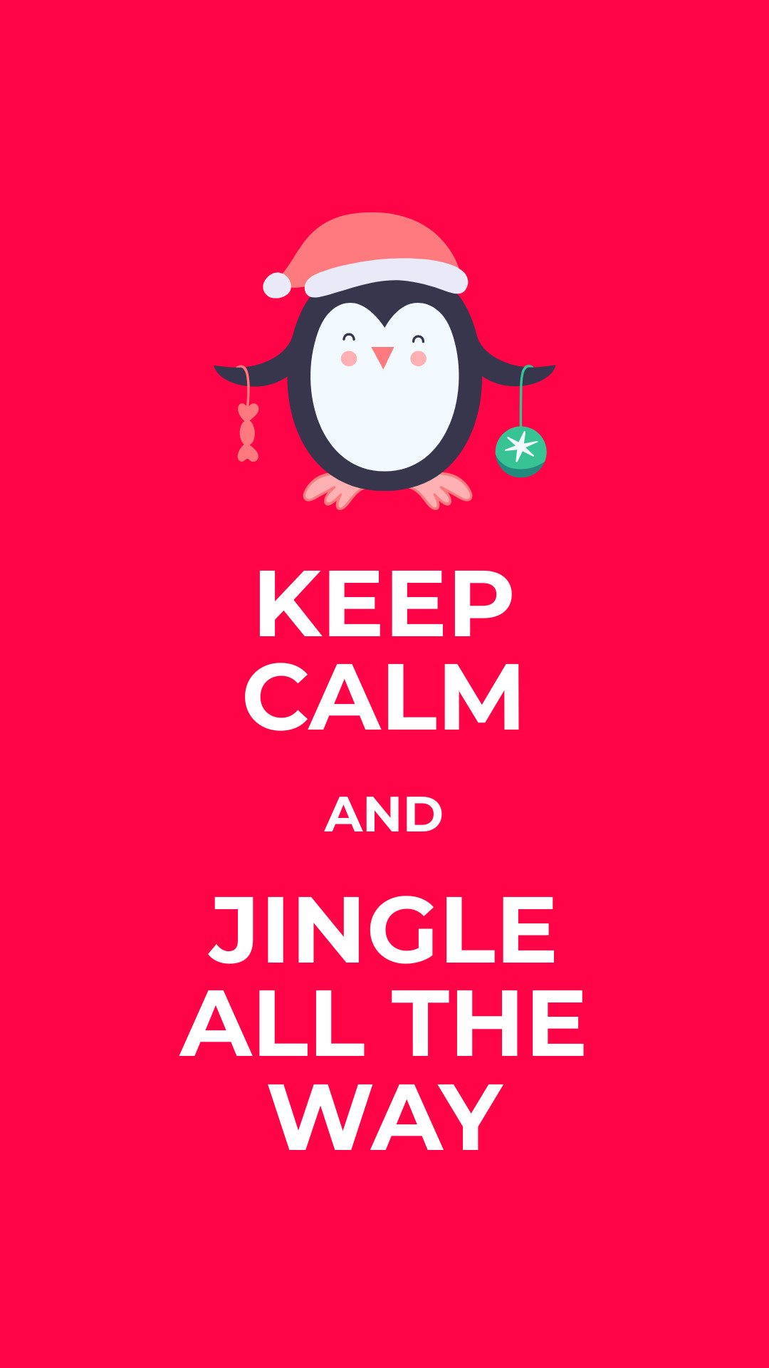 Christmas Keep Calm and Jingle Facebook Cover 820x360
