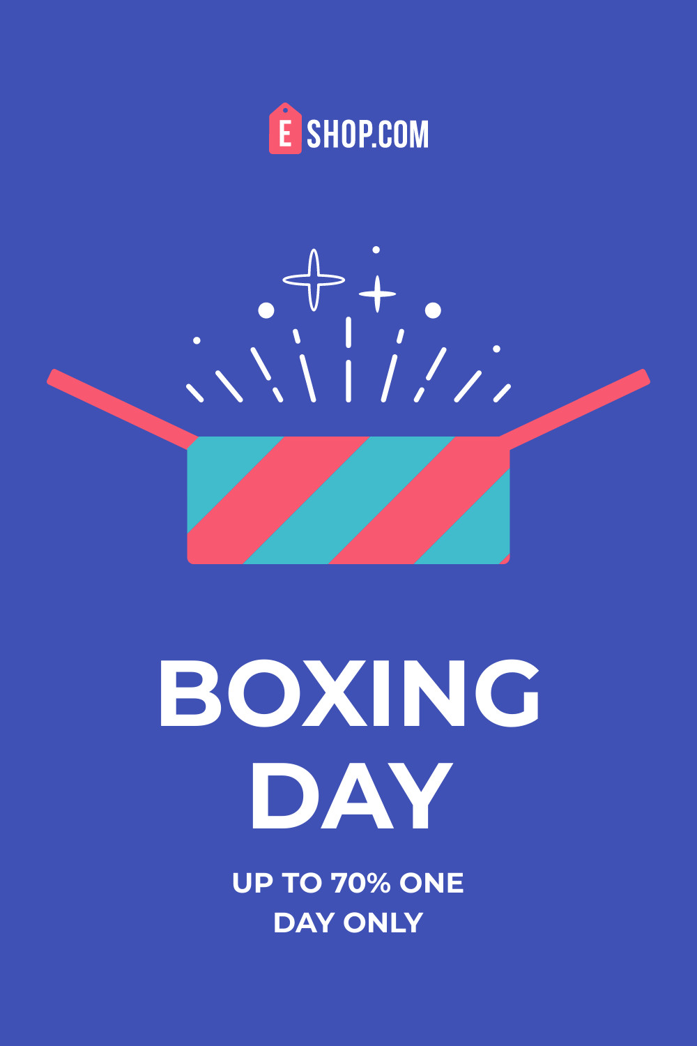 Boxing Day One Day Only Facebook Cover 820x360