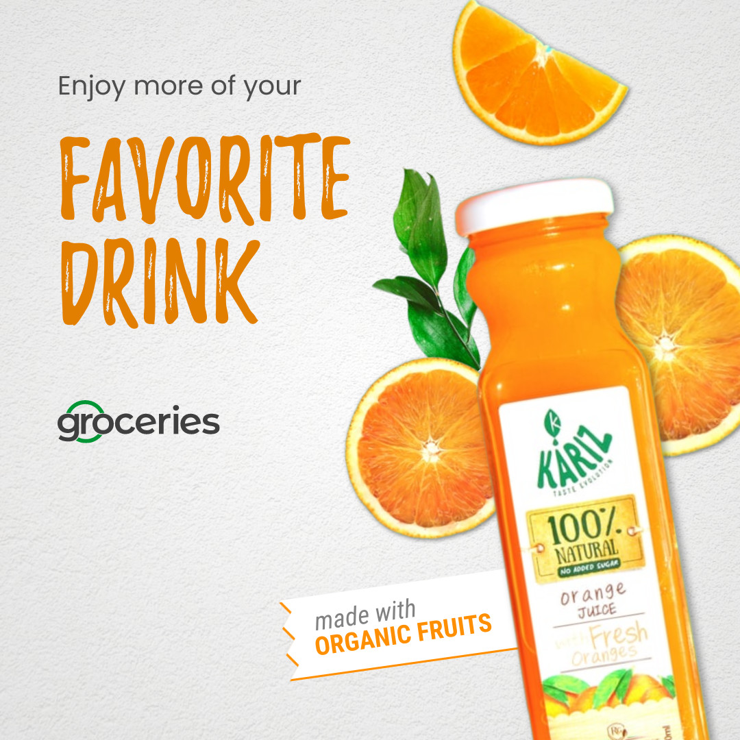 Enjoy Your Favorite Orange Drink