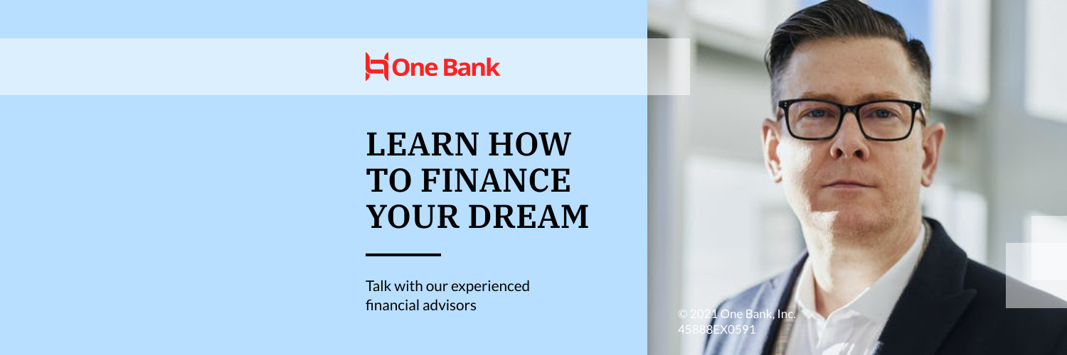 Finance Your Dream Bank Offer