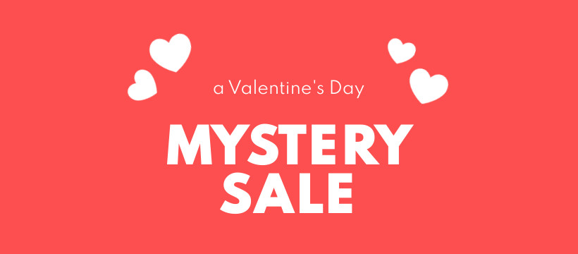 Valentine's Day Mystery Sale Inline Rectangle 300x250