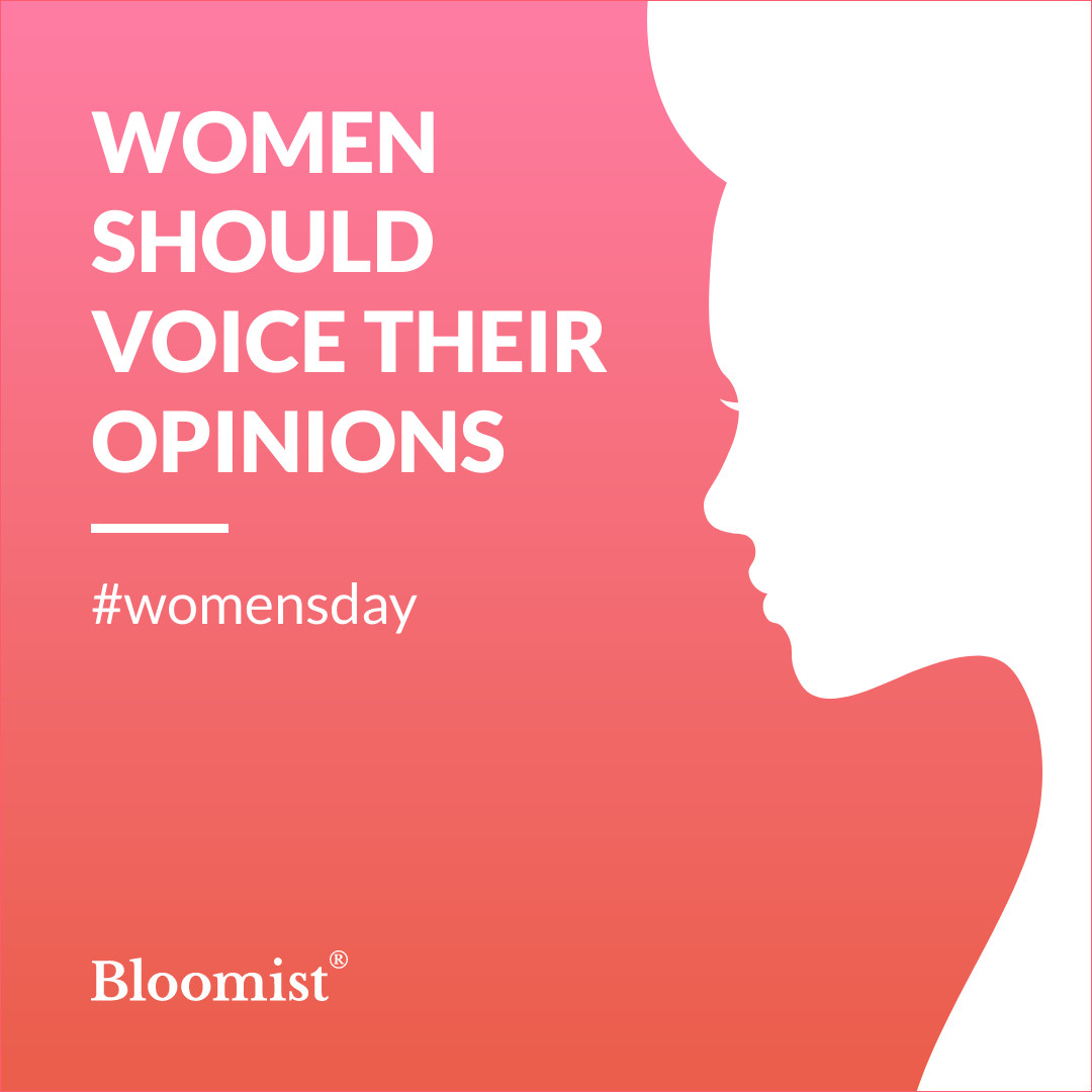 Women's Day Modern Voice 1080x1080 template preview
