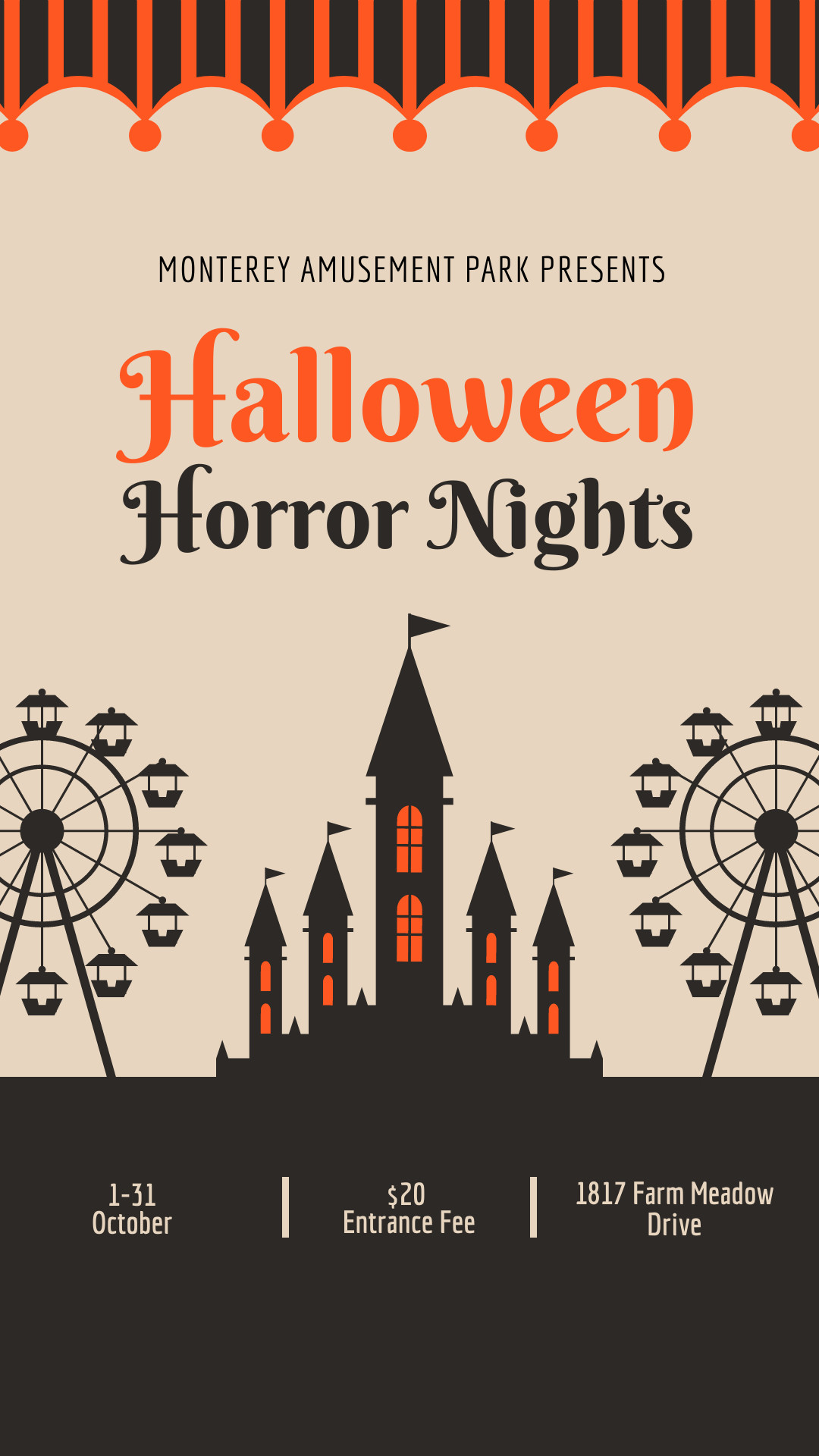 Halloween Horror Nights Amusement Park